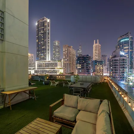 Villa With Private Pool & Huge Terrace Overlooking The Marina Dubai Exterior photo